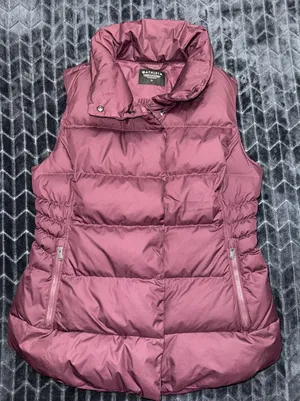 Athleta Women's Quilted Full Zip Downtown Vest Plum Size Medium thumbnail 1
