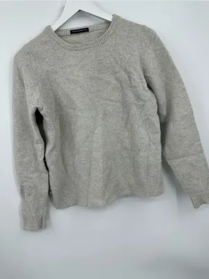 Brandy Melville Gray Boho Sweater One Size thumbnail 5