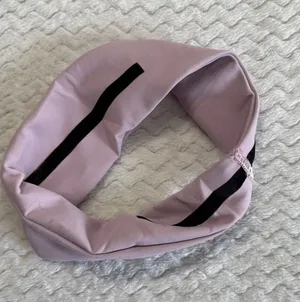 Lululemon Luxtreme Wide Headband Mauve Purple Non-Slip Athletic Yoga Hair Band thumbnail 1