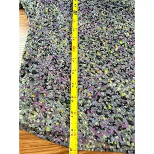 White House Black Market Burnout Floral Ruffle Cuff Blouse Size MP‎ thumbnail 7