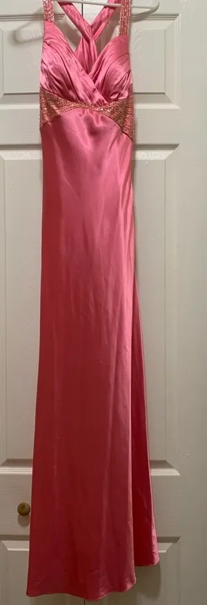 Pink Formal dress Size 8 thumbnail 1