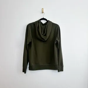 Lululemon | City Sleek‎ Pullover Athletic Hoodie in Dark Olive thumbnail 4