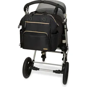 Skip Hop Mainframe Wide Open Diaper Backpack Black thumbnail 2