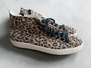 DOF STUDIOS Animal Print Hi Top Sneakers Size 39 / US 9 thumbnail 1