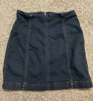 Free People Denim Skirt thumbnail 1
