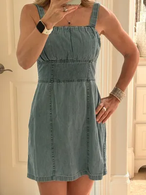 Sincerely Jules Denim Sundress thumbnail 1