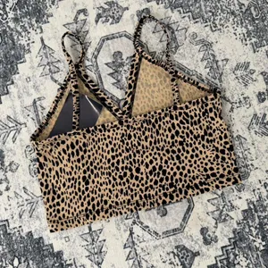 Brandy Melville Cotton Cheetah Print Tank - OS thumbnail 3