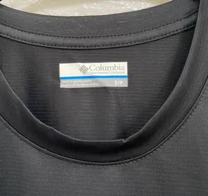 Black  Work Out Shirt thumbnail 3