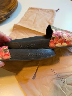 Gucci GG Blooms Supreme Floral Slide Sandals thumbnail 5