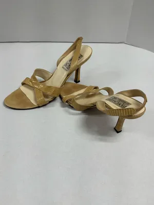Pancaldi for Diane B Vintage Style Slingback Heels‎ - Size 8. thumbnail 16