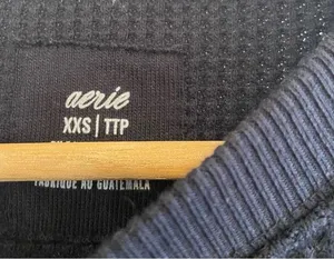 Aerie The Sweat Waffle Crew Neck sweatshirt thumbnail 4