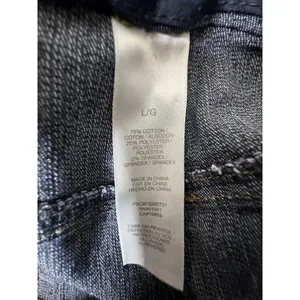 Womens Bootcut Denim Jeans Large Cotton & Polyester Blend Stretch Dark Wash thumbnail 4