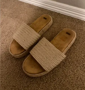 Woven Sandals Tan Size 6 thumbnail 2