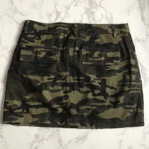 Wild Honey Camo Mini Skirt Grunge Festival thumbnail 4