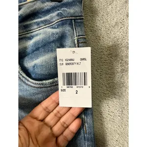 KUT From The Kloth High‎ Rise Ryan Fab Ab Super Wide Leg Jeans Light Wash 2 New thumbnail 4
