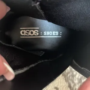ASOS Effina Leather Ankle Boots thumbnail 4