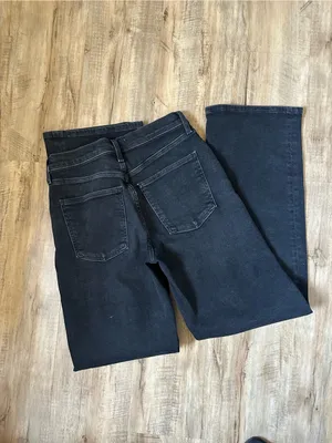 Agolde Harper Straight Jean (Weightless Stretch) in Hush thumbnail 2