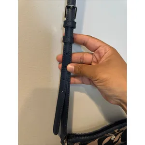 Kate Spade Jae Garden Vine‎ Nylon Crossbody Purse Bag Navy Floral T thumbnail 3