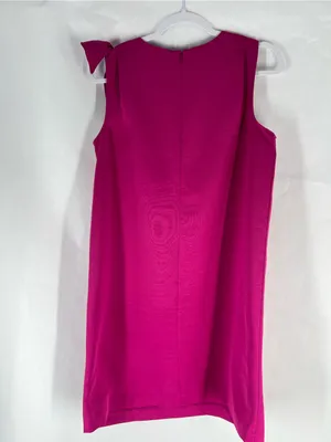 Ann Taylor Factory Sleeveless Shift Dress with Shoulder Bow Fuchsia NWT Size 10 thumbnail 8
