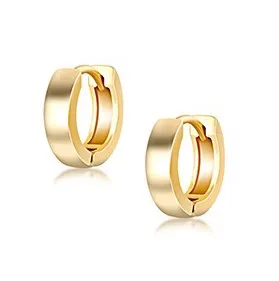 gold huggies，permanent jewelry thumbnail 1