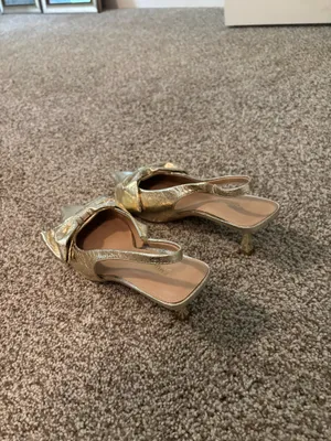 Shoboo Heels Gold Size 8.5 thumbnail 3