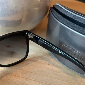 Alexander McQueen AMQ 4194/S 807JJ 56🔲16 140 Crocodile Textured Sunglasses thumbnail 7