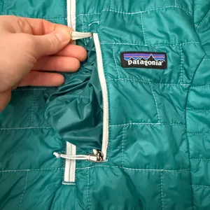 Patagonia Emerald Nano Puff Pullover Primaloft XS Special Edition Teal Green thumbnail 2