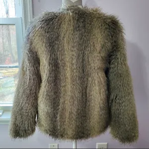 H&M Faux Fur Coat thumbnail 4
