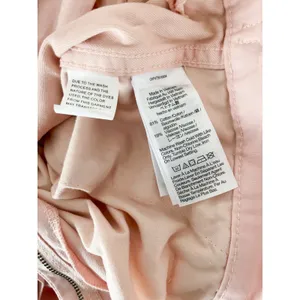 Madewell | Garment Dyed Low-Slung Straight Cargo | Petal Pink | Sz 33 | NWT thumbnail 8