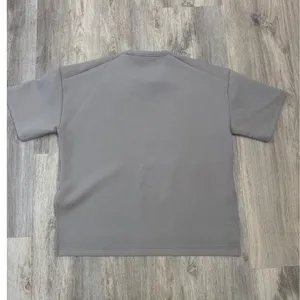 The Group by Aritzia Aro T-shirt Grey Short Sleeve Oversized‎ Side Slits Size 2 thumbnail 4