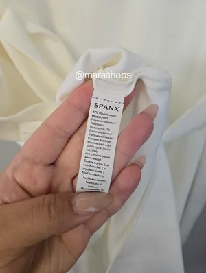 Spanx AirEssentials Tie Waist Tank Dress White thumbnail 7
