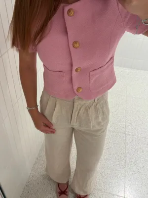 Abercrombie Linen Work Pants thumbnail 1