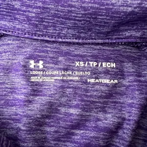 Under Armour Purple Quarter Zip Athletic Top thumbnail 6