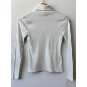 Old Navy Ribbed‎ Turtleneck Long Sleeve Top Basic Layering White XS thumbnail 5