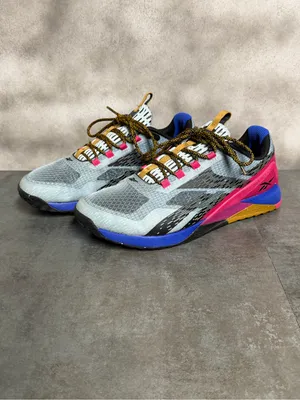 Reebok Nano X1 Women's Training Adventure Shoes Gray/Colbalt Size 7.5 thumbnail 5