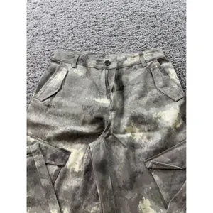 Maniere De Voir Grey Digital Camo Cargo Pants Women Streetwear Utility SIZE10 thumbnail 4