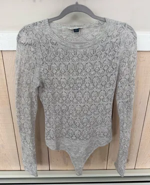 American Eagle sweater lace body suit thumbnail 1