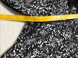 Lululemon size 6 fast & free crop Black White Speckle Side-Pocket Leggings thumbnail 6