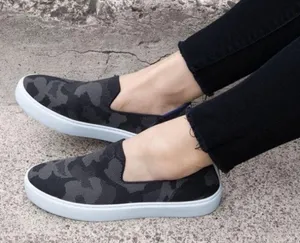 Rothys Grey Camo Sneakers thumbnail 5