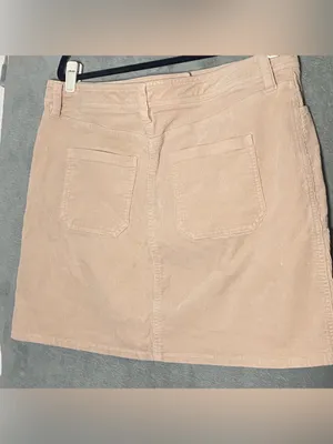 Boden Women’s Corduroy Mini Skirt in Light Blush size 14 regular fall casual thumbnail 5
