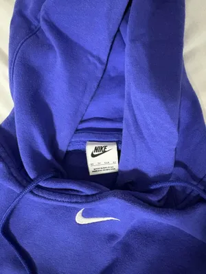 Purple Nike Cropped Hoodie Women’s thumbnail 2