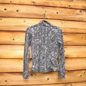 Lululemon Run Briskly 1/2 Zip Eventide Jacquard top Pullover thumbnail 8