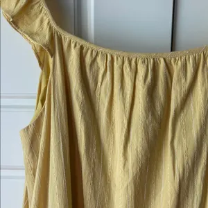 Yellow Ruffled Sleeveless Maxi Dress thumbnail 4