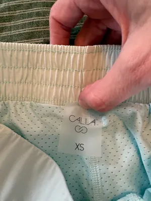Calia by Carrie Light Blue Athletic Skort thumbnail 2