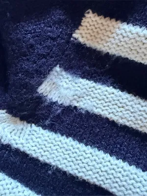 Topshop cropped stripe sweater S thumbnail 5