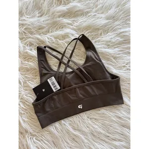 IronGrind Reborn Double Crossover Sports Bra Mocha Size Small thumbnail 5