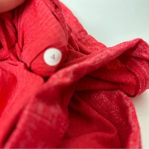 Lululemon Willpower Short Sleeve Shirt in Red thumbnail 10