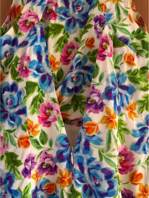 NWT For Love and Lemons Lucy Open Back Cutout Mini Dress Multi Floral Women’s XS thumbnail 10