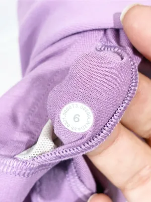 Lululemon Nulu Cross-Front Yoga Bra Purple Size 6 thumbnail 4