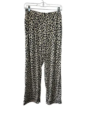 Kate Spade New York Leopard Print Pajama Set Women's Large Lounge Sleepwear thumbnail 6